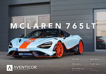 McLaren 765LT 4.270 km 502.900 &euro; Neuss 41464
